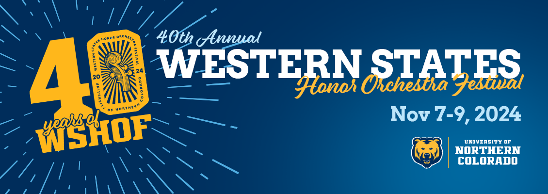 Western States Honor Orchestra Festival